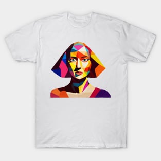 Abstract woman portrait T-Shirt